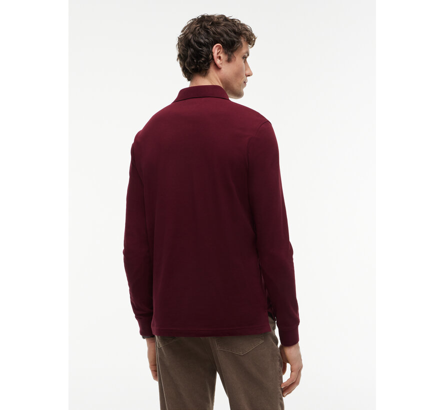 Tommy Hilfiger Longsleeve Polo Regular Fit Burgundy (MW0MW20183 - VLP)