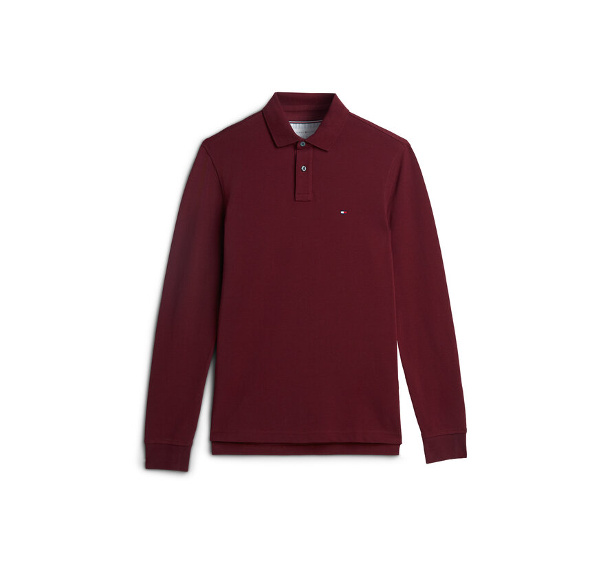 Tommy Hilfiger Longsleeve Polo Regular Fit Burgundy (MW0MW20183 - VLP)