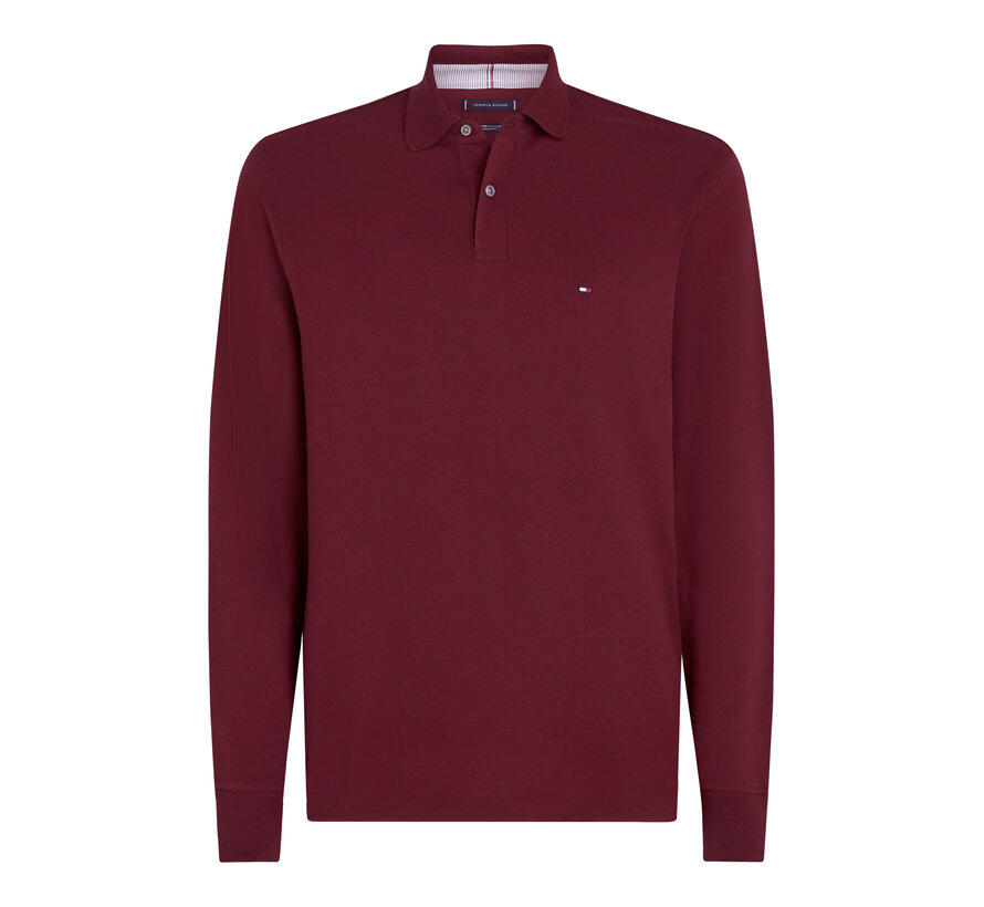 Tommy Hilfiger Longsleeve Polo Regular Fit Burgundy (MW0MW20183 - VLP)