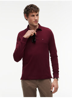 Tommy Hilfiger Longsleeve Polo Regular Fit Burgundy (MW0MW20183 - VLP)