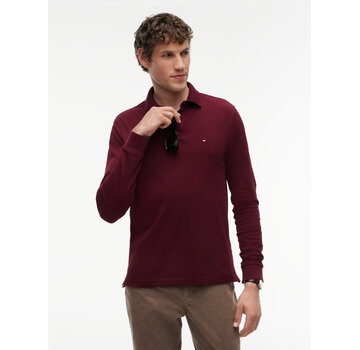 Tommy Hilfiger Longsleeve Polo Regular Fit Burgundy (MW0MW20183 - VLP)