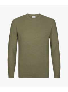 Profuomo Profuomo Pullover Crewneck Structure Green (PPXJ10001C)