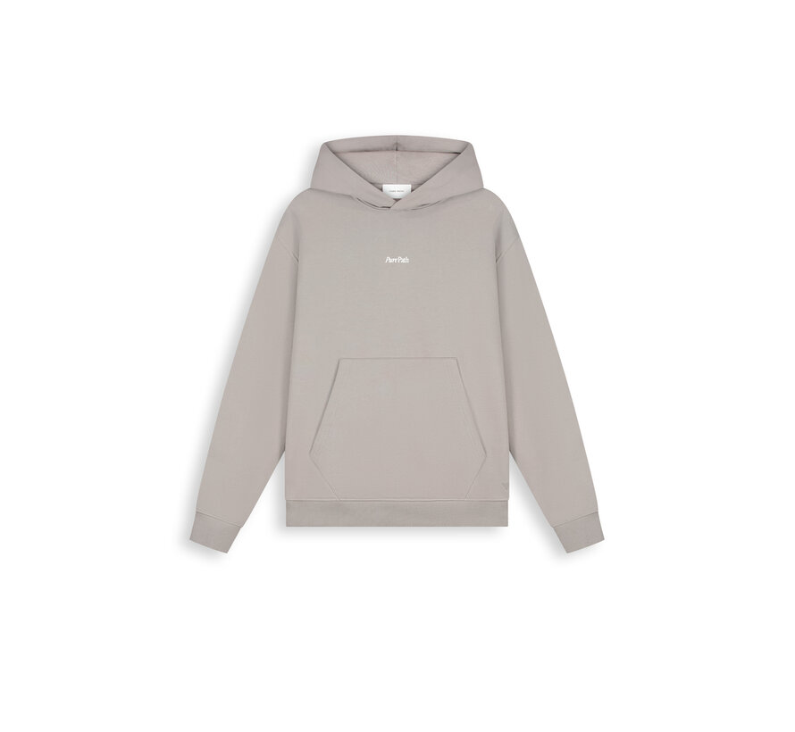 Pure Path Hooded Sweater Tree Trunk Taupe (26030306 - 53)
