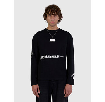 Pure Path Longsleeve T-shirt United Black (26030105 - 02)