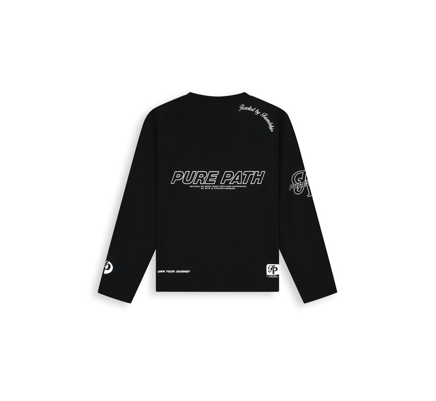 Pure Path Longsleeve T-shirt United Black (26030105 - 02)