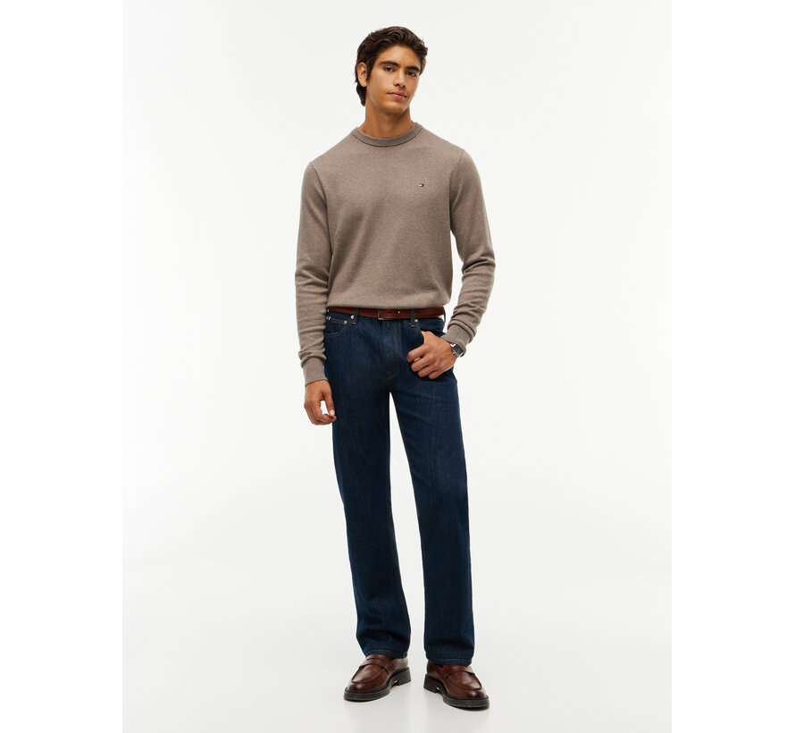 Tommy Hilfiger Pullover Pima Org Cotton/Cashmere Crew Neck Coastal Taupe (MW0MW28046 - HG8)