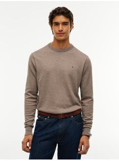 Tommy Hilfiger Tommy Hilfiger Pullover Pima Org Cotton/Cashmere Crew Neck Coastal Taupe (MW0MW28046 - HG8)