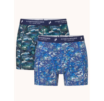 A Fish Named Fred Boxershorts 2Pack Fuji Dream Japanese Story (34.276 - 071)