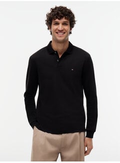Tommy Hilfiger Tommy Hilfiger Longsleeve Polo Liquid Cotton Black (MW0MW37317 - BDS)