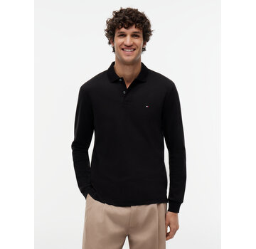 Tommy Hilfiger Tommy Hilfiger Longsleeve Polo Liquid Cotton Black (MW0MW37317 - BDS)