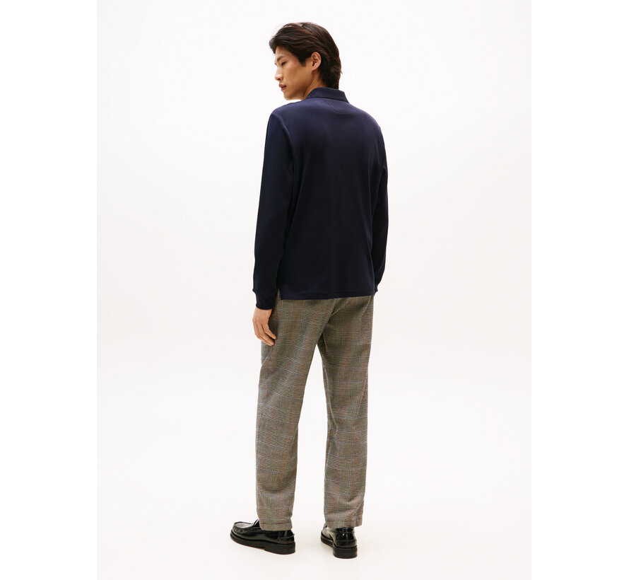 Tommy Hilfiger Longsleeve Polo Liquid Cotton Navy Blue (MW0MW37317 - DW5)
