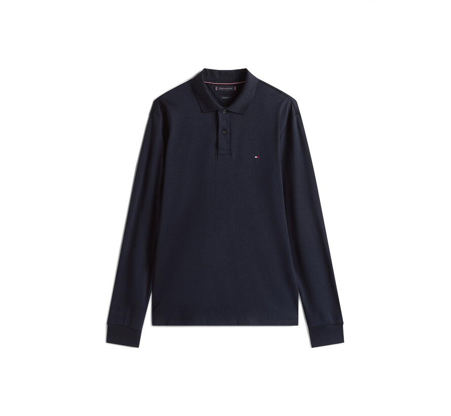 Tommy Hilfiger Longsleeve Polo Liquid Cotton Navy Blue (MW0MW37317 - DW5)