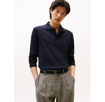 Tommy Hilfiger Tommy Hilfiger Longsleeve Polo Liquid Cotton Navy Blue (MW0MW37317 - DW5)