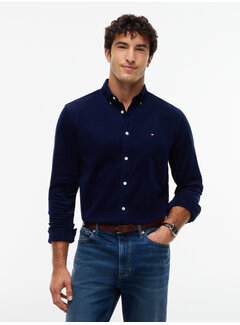 Tommy Hilfiger Tommy Hilfiger Overhemd Corduroy Solid Regular Fit Navy (MW0MW40486 - BCL)