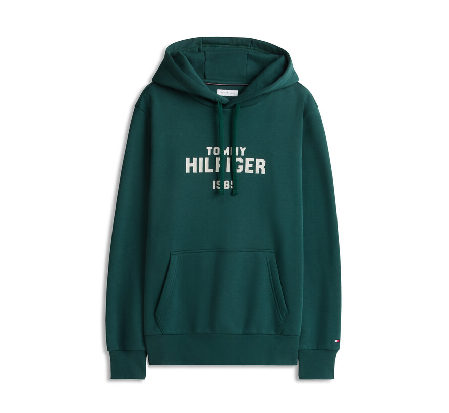 Tommy Hilfiger Hooded Sweater Hilfiger Stack Regular Fit Green (MW0MW44937 - L6K)