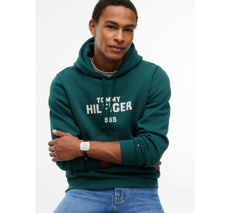 Tommy Hilfiger Hooded Sweater Hilfiger Stack Regular Fit Green (MW0MW44937 - L6K)