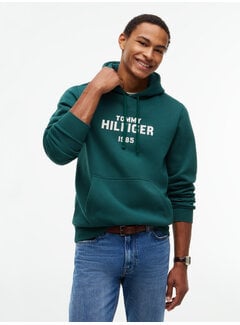 Tommy Hilfiger Tommy Hilfiger Hooded Sweater Hilfiger Stack Regular Fit Green (MW0MW44937 - L6K)