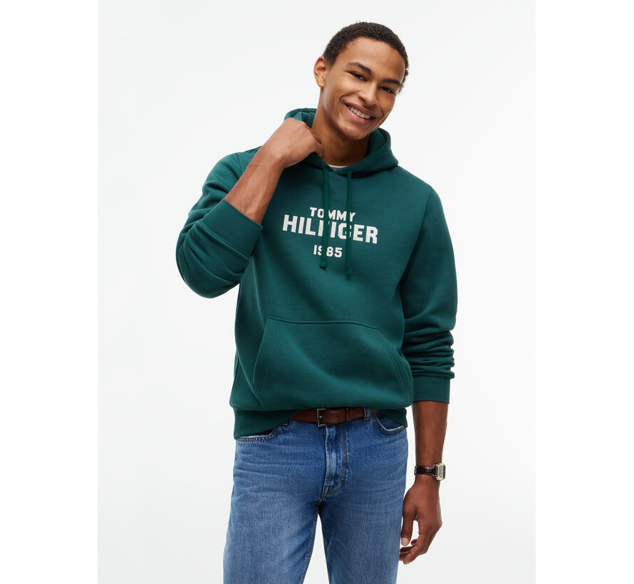 Tommy Hilfiger Hooded Sweater Hilfiger Stack Regular Fit Green (MW0MW44937 - L6K)