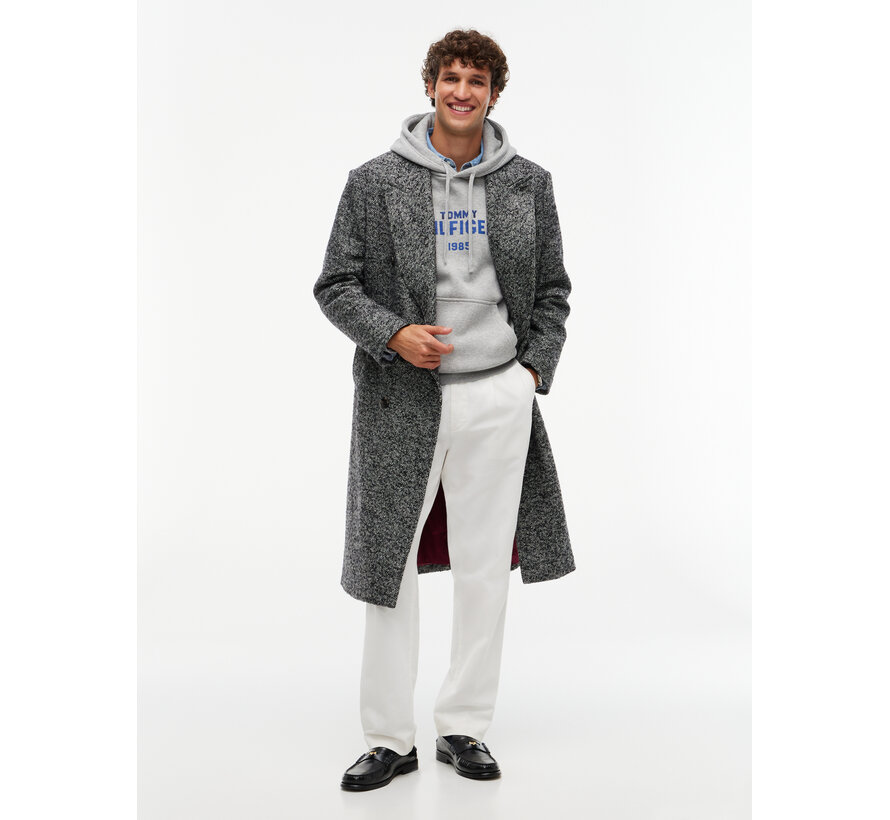 Tommy Hilfiger Hooded Sweater Hilfiger Stack Regular FitLight Grey (MW0MW44937 - P01)