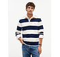 Tommy Hilfiger Sweater Essential Stripe Rugby Ivory/Navy (MW0MW45692 - Z00)