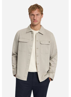 No Excess No Excess Overshirt Full Button Melange Twill Effect Light Brown (33510805 - 041)