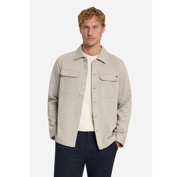 No Excess No Excess Overshirt Full Button Melange Twill Effect Light Brown (33510805 - 041)