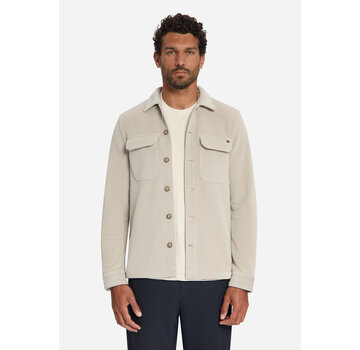 No Excess No Excess Overshirt Full Button Rib Sweat Cement (33510826SN - 122)