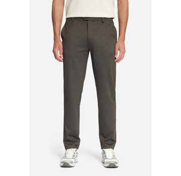 No Excess No Excess Chino Pant Jersey Melange Regular Fit Dark Brown (337110806SN - 042)