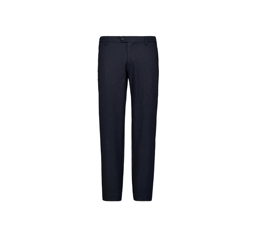 No Excess Chino Pant Jersey Melange Regular Fit Dark Night (337110806SN - 178)