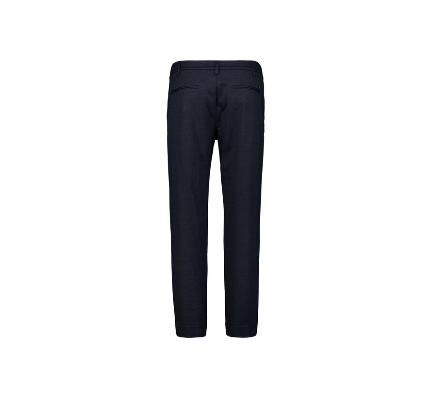 No Excess Chino Pant Jersey Melange Regular Fit Dark Night (337110806SN - 178)