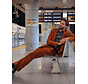 A Fish Named Fred Chino Trouser Rib Cognac (34.204 - 207)