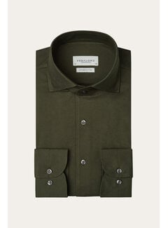 Profuomo Profuomo Overhemd Japanse Knitted One Piece Army (PPXH30023B)