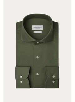 Profuomo Profuomo Overhemd Japanse Knitted Green (PPXH30021C)