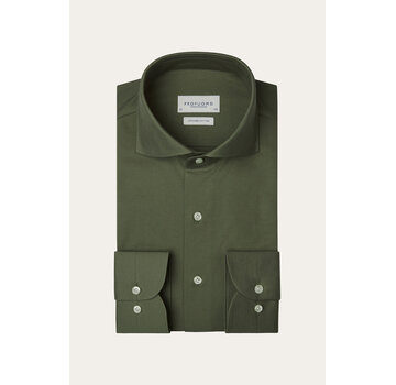 Profuomo Profuomo Overhemd Japanse Knitted Green (PPXH30021C)