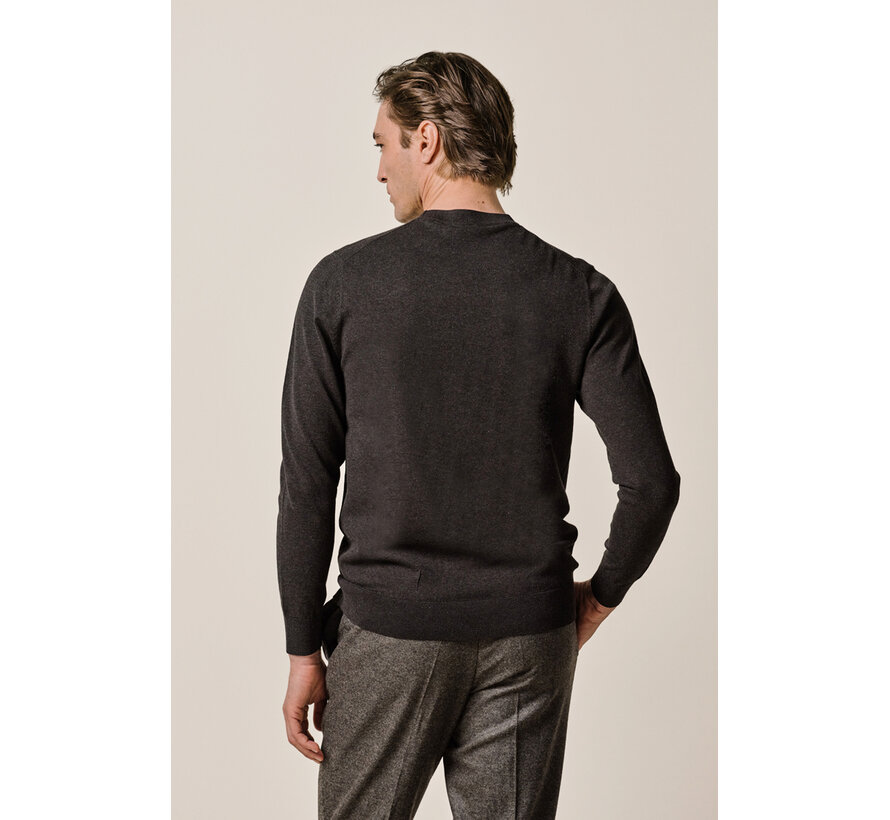 Profuomo Pullover Crew Neck Dark Brown (PPXJ30001E)