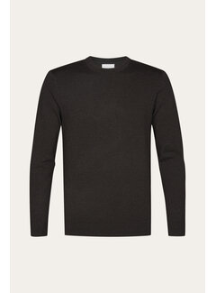 Profuomo Pullover Crew Neck Dark Brown (PPXJ30001E)