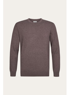 Profuomo Pullover Crew Neck Aubergine (PPXJ30001D)