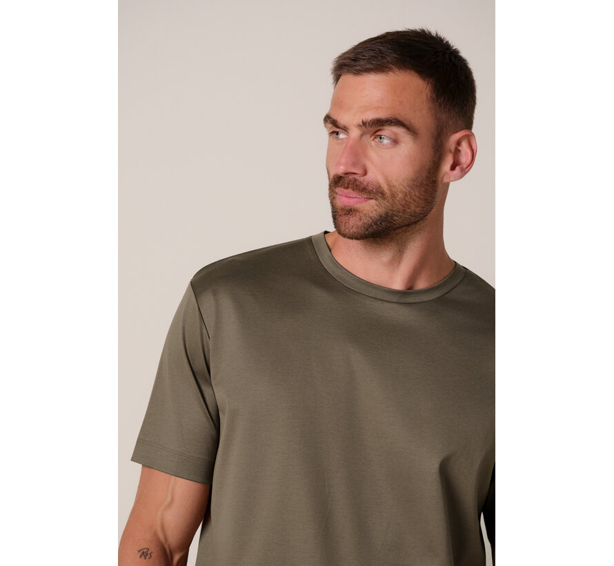 Profuomo T-Shirt Pima Cotton Taupe (PPXT30002I)