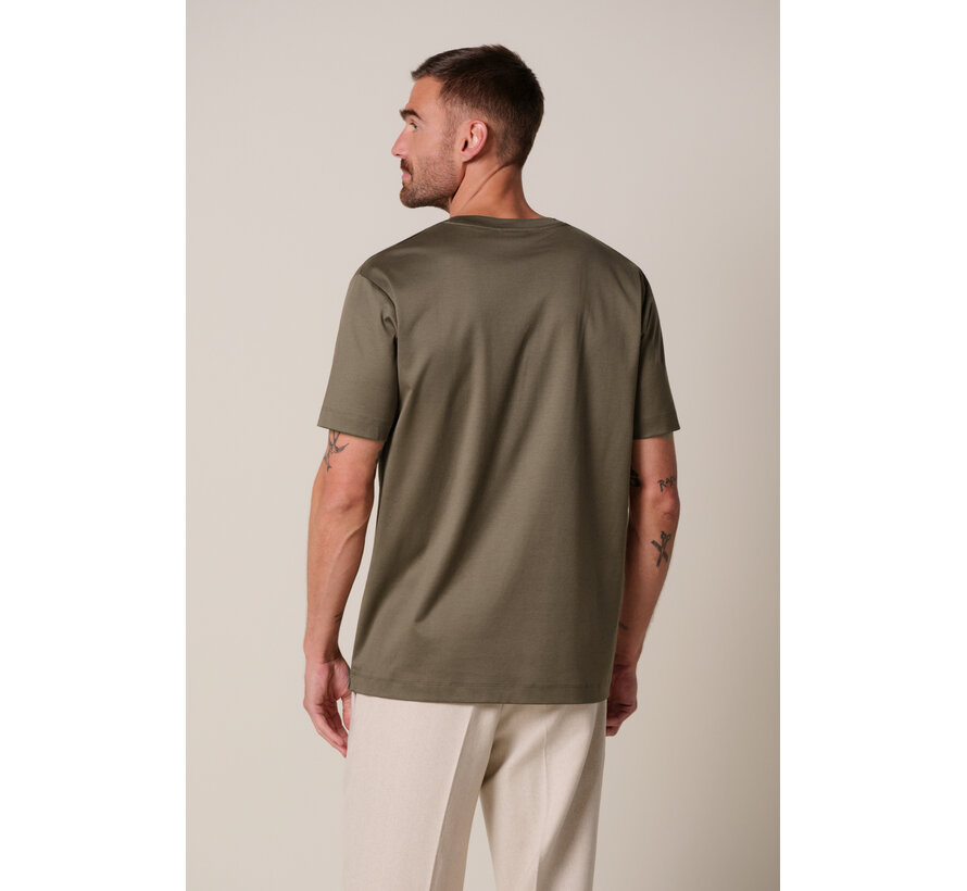 Profuomo T-Shirt Pima Cotton Taupe (PPXT30002I)