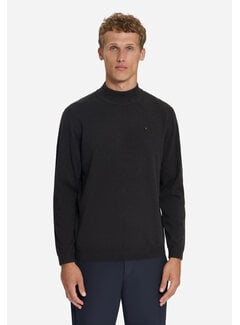 No Excess No Excess Pullover Turtle Neck Melange Dark Brown (33210815 - 042)