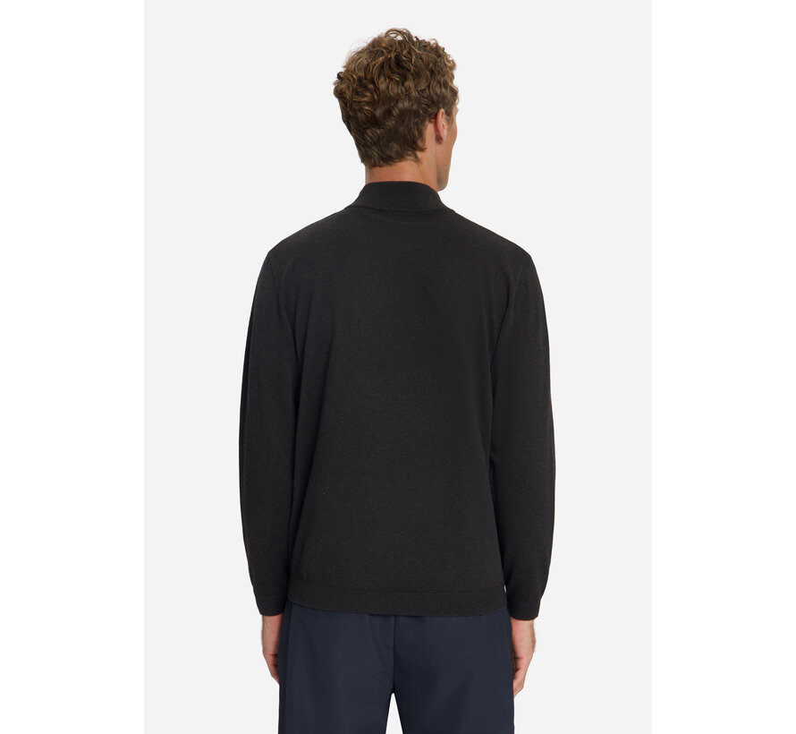 No Excess Pullover Turtle Neck Melange Dark Brown (33210815 - 042)