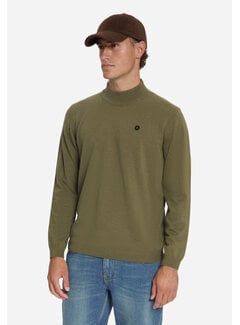 No Excess No Excess Pullover Turtle Neck Melange Moss (33210815 - 152)