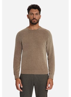 No Excess No Excess Pullover Crewneck Light Weight Chenille Light Brown (33210850SN - 041)
