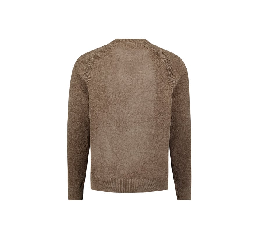 No Excess Pullover Crewneck Light Weight Chenille Light Brown (33210850SN - 041)