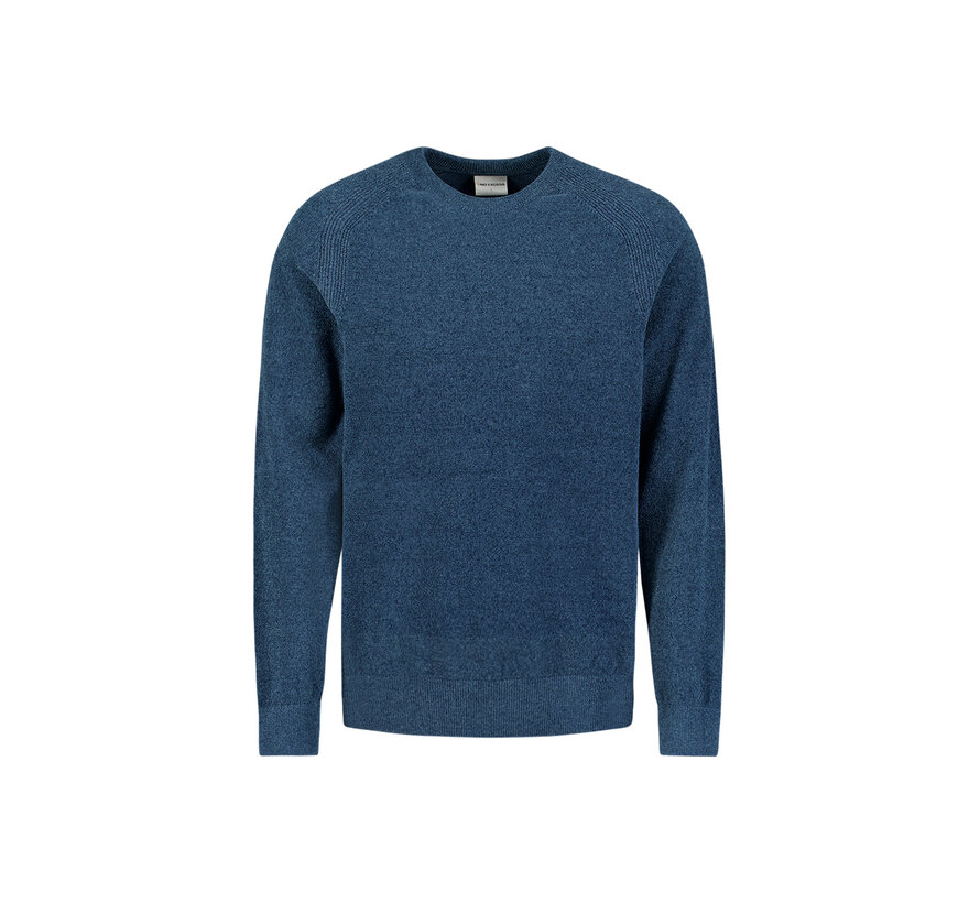 No Excess Pullover Crewneck Light Weight Chenille Light Shadow Blue (33210850SN - 132)