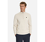 No Excess Half Zip Pullover Melange Stone (33210895SN - 014)