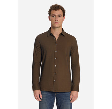 No Excess No Excess Overhemd Shirt Twill Jersey Caramel (33410881 - 048)