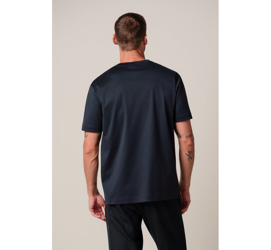 Profuomo T-Shirt Pima Cotton Navy (PPXT30002A)