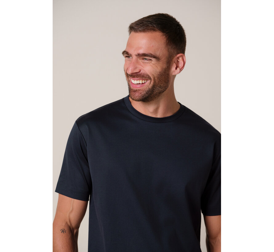 Profuomo T-Shirt Pima Cotton Navy (PPXT30002A)