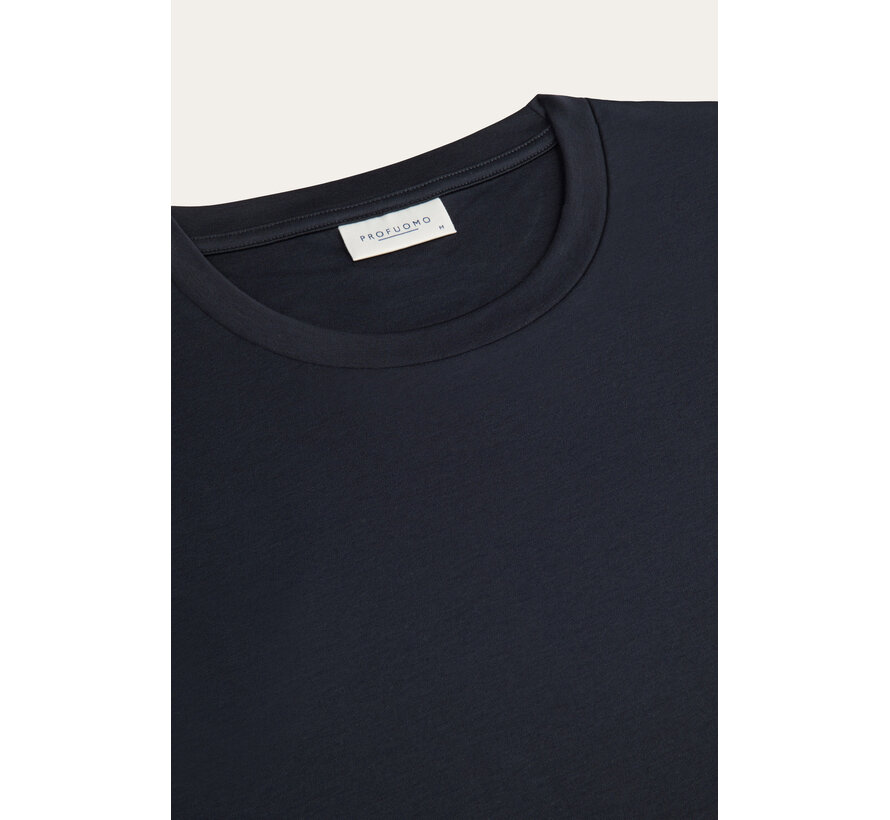 Profuomo T-Shirt Pima Cotton Navy (PPXT30002A)